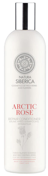 NATURA SIBERICA ARCTIC ROSE Repairing Conditioner + Shampoo Set For Damaged Hair