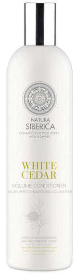 NATURA SIBERICA WHITE CEDAR Volume Conditioner + Shampoo Set For All Hair Types