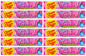 12 CHUPA CHUPS BABOL Tutti Frutti Flavor Bubble Gum European Candy 27.6g 0.97oz