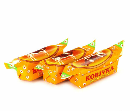 ROSHEN KORIVKA Milk Fudge Flavor Candies Party Sweets 35oz 1KG