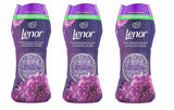 3 LENOR NON-STOP FRESHNESS AMETHYST&FLORAL BOUQUET Laundry Perfume 210g 7.4oz
