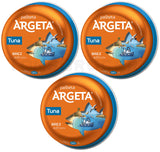 3 ARGETA Tuna Pate Tins 95g 3.35oz