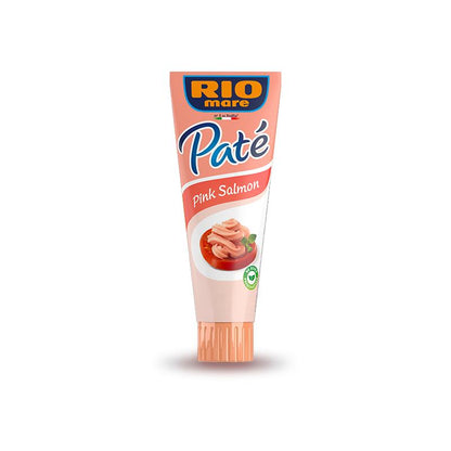 12 RIO MARE Pink Salmon Pate Snacks Spreadable Tubes Made in Italy 100g 3.5oz