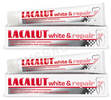 8 LACALUT WHITE & REPAIR Daily Toothpaste for Tooth Remineralization 75ml