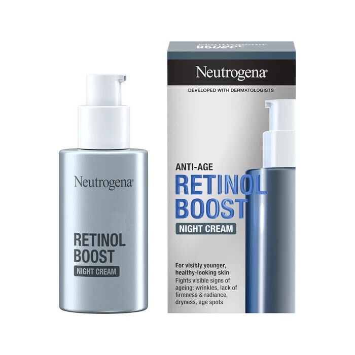 NEUTROGENA RETINOL BOOST Anti-Age Night Cream For Visibly Younger Skin 50ml