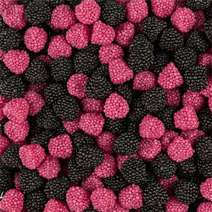 4 HARIBO BERRIES Raspberry & Blueberry Flavor Gummy Candy Sweets 100g 3.5oz