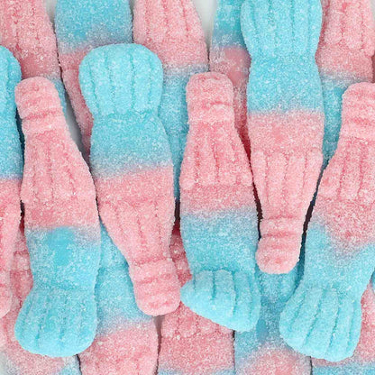 3 RED BAND Fizzy Bubble Pop Sugar Coated Gummy Candy Sweets 100g 3.5oz