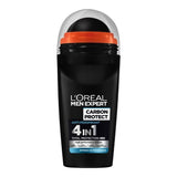 5 L'OREAL MEN EXPERT CARBON PROTECT 4in1 XXL Roll On Anti-Perspirant Deodorant