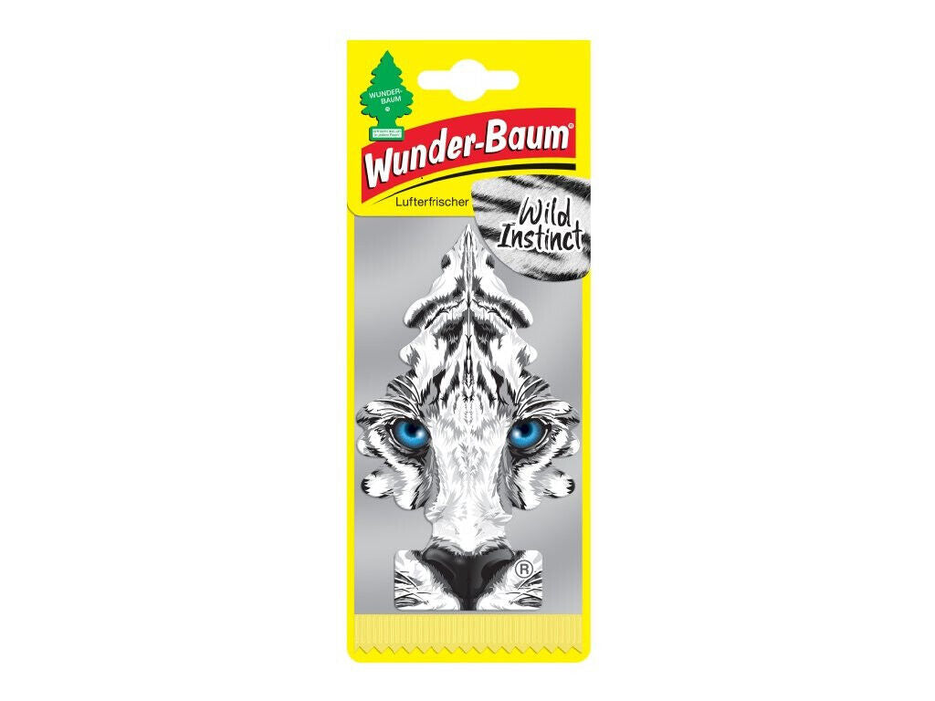 100 WUNDER BAUM WILD INSTINCT Car Scent Hanging Little Trees Air Freshener b2b