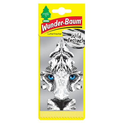 100 WUNDER BAUM WILD INSTINCT Car Scent Hanging Little Trees Air Freshener b2b