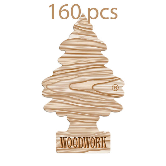 160 WUNDER BAUM WOODWORK Car Scent Hanging Little Trees Air Freshener b2b