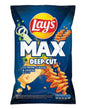 LAYS MAX Deep Cut Extreme Cheese & Onion Flavor Potato Chips Snacks 120g 4.2oz