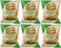 6 BON CHANCE SPRING ONION & SOUR CREAM Flavor Baked Bread Crisps Snacks 120g