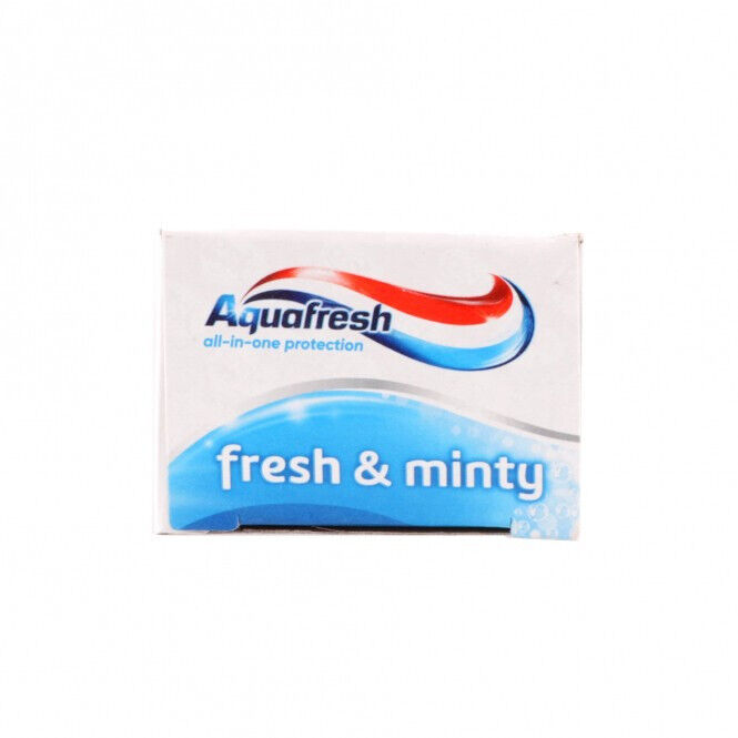 6 AQUAFRESH FRESH & MINTY All in One Protection Family Toothpaste 100ml