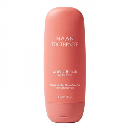3 HAAN LIFE'S A BEACH Chai Tea & Mint Mineralizer Gel Toothpaste 55ml
