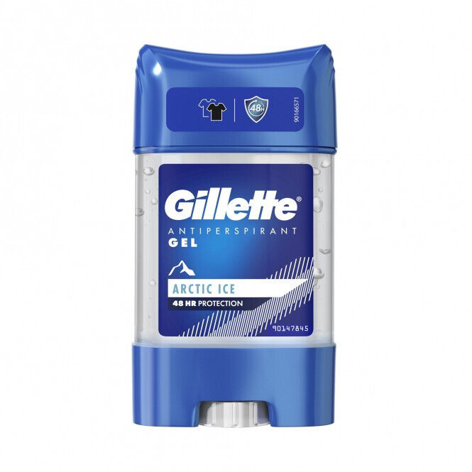 3 GILLETTE ARCTIC ICE 48h Protection Antiperspirant Deodorant Stick For Men 70ml