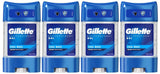 3 GILLETTE COOL WAVE Antiperspirant Gel Stick 48h Protection For Men 70ml