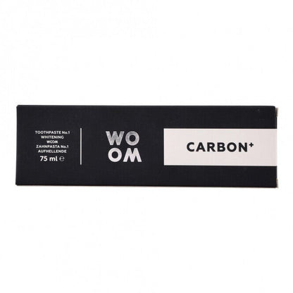 WOOM CARBON+ No.1 Whitening Toothpaste with Activated Charcoal 75ml 2.54fl.oz