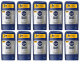 10 NIVEA MEN SILVER PROTECT Antiperspirant 48h Anti-Bacterial Protection Sticks