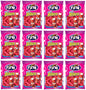 12 FINI STRAWBERRY Bites Gummy Candy Cream Filled Mini Tubes Party Sweets 90g