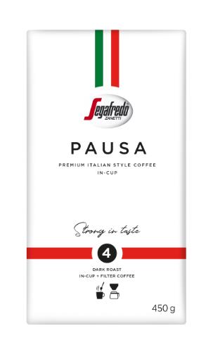 3 SEGAFREDO PAUSA Premium Italian Style Filter Coffee 450g 16oz