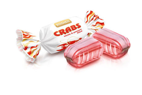 ROSHEN CRABS Caramel Candy Party Candies Ukrainian Sweets 1kg (35oz)