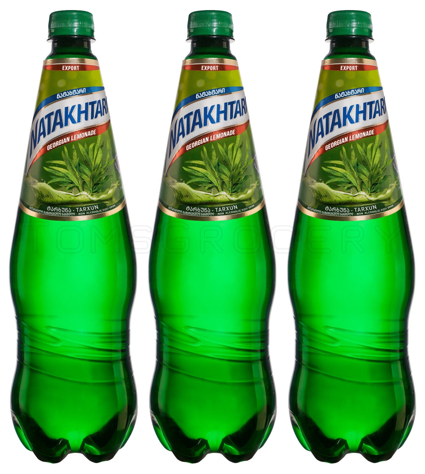 3 NATAKHTARI TARHUN Legendary Georgian Soft Drink Lemonade Tarragon Flavor 1L