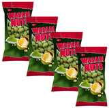JEGA WASABI Flavor Crispy Coated Peanuts Snacks 4 x 200g 7oz