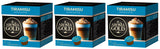3 Boxes AROMA GOLD TIRAMISU Flavor Dolce Gusto Coffee Capsules (48 cups total)