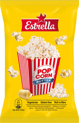 8 BAGS ESTRELLA Microwave Pop Corn Bundle Party Snacks 90g 3.2oz