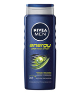 3 NIVEA MEN ENERGY 24h Fresh Effect Energizing Shower Gel with Mint 500ml