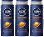 3 NIVEA MEN SPORT 24h Fresh Effect Revitalizing Shower Gel with Minerals 500ml