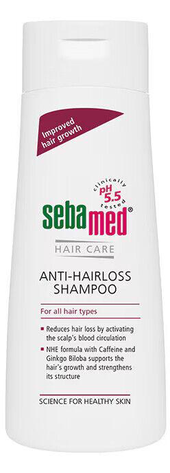 SEBAMED ANTI-HAIRLOSS SHAMPOO for All Hair Types & Hair Growth 200ml 6.7 fl. oz.