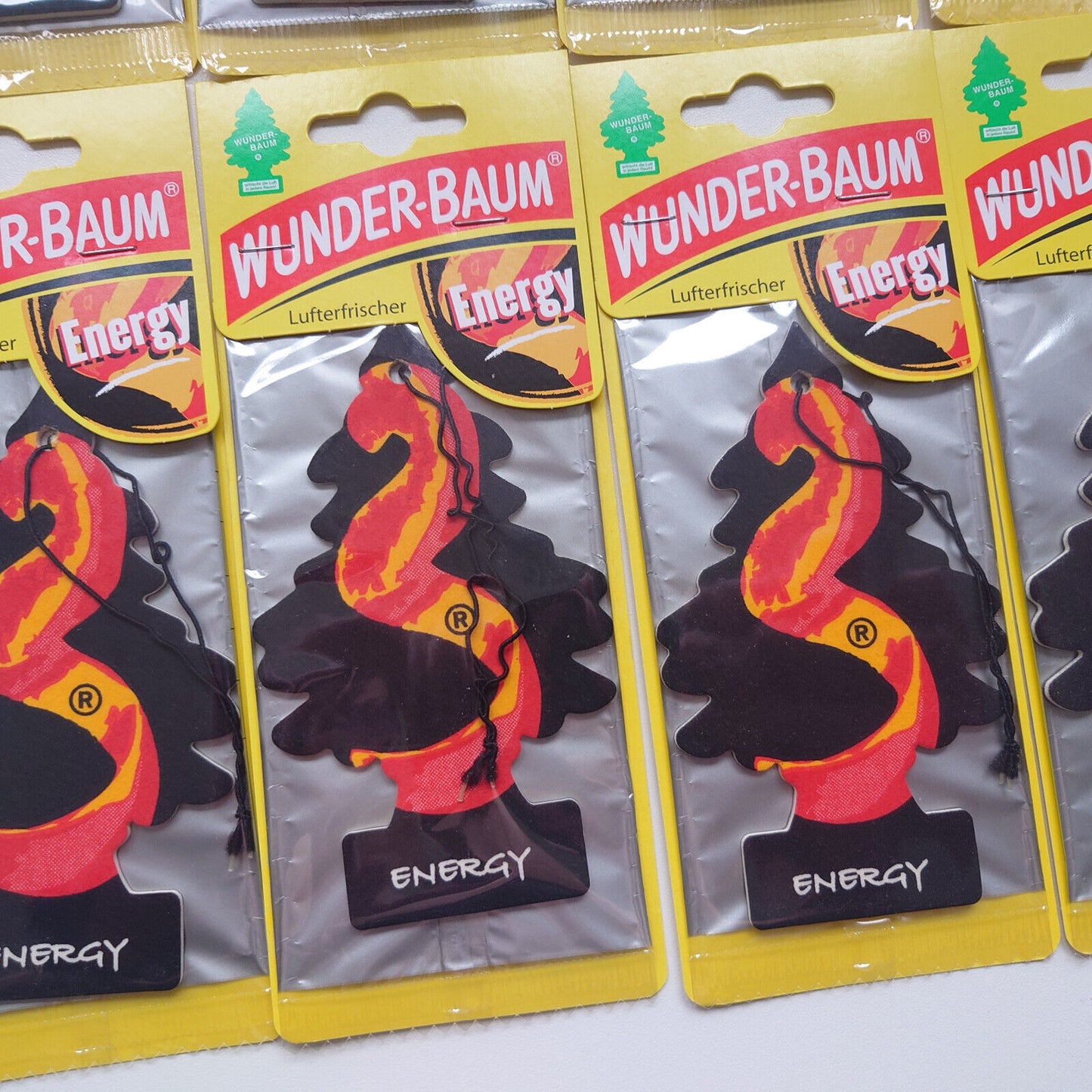 8 WUNDER BAUM ENERGY Discontinued Expired Sealed Car Scents