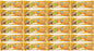 24 GOLDEN MINIS Biscuit Taste Breakfast Cereal Bars Snacks Sweets 25g 0.88oz