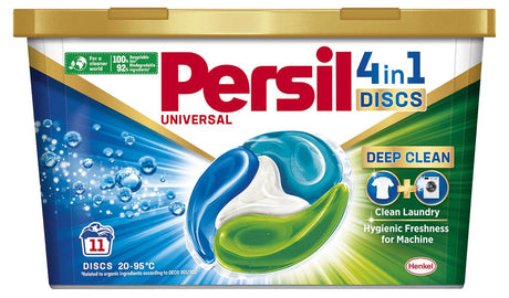 PERSIL 4in1 DISCS Universal Deep Clean Capsules Laundry Detergent 11 Loads