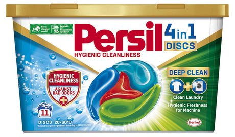 PERSIL 4in1 DISCS ANTI ODOR Hygienic Cleanliness Capsules Laundry Detergent