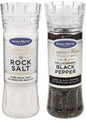 SANTA MARIA PURE ROCK SALT & TELLICHERRY PEPPER Grinders Set Bundle