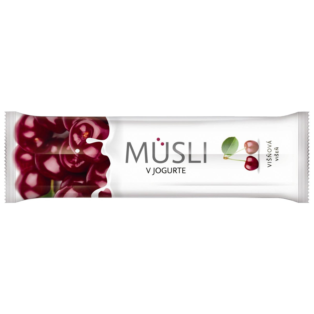 24 TEKMAR MUSLI Cherry & Yogurt Breakfast Cereal Bars Snacks Treats 30g 1.05oz