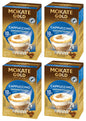 4 MOKATE GOLD PREMIUM CAPPUCCINO UNSWEETENED Instant Coffee Drink Boxes 140g 5oz