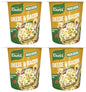 4 KNORR CHEESE & BACON Flavor Noodle Buckets Instant Quick Prep Meal 71g 2.5oz