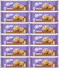 12 MILKA CHOCO COOKIES Crunchy Biscuits with Alpine Milk Chocolate Bits 135g