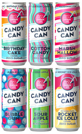 CANDY CAN Sparkling Drink Zero Sugar 330ml