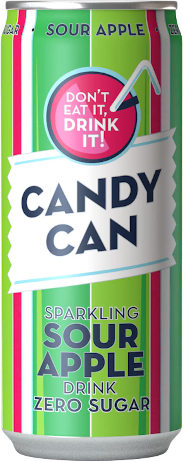 CANDY CAN Sparkling Drink Zero Sugar Novelty Party Flavors Colorful Cans 330ml