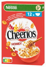 NESTLE HONEY CHEERIOS Wholegrain Breakfast Cereal Box 375g 13.2oz
