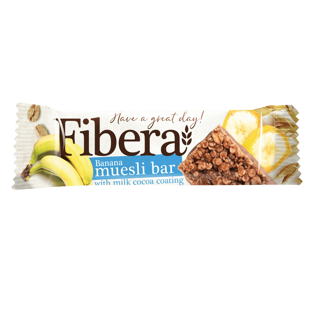 FIBERA Banana Flavor Cereal Bar 20g