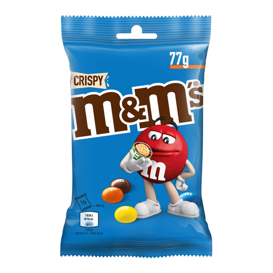 M&M'S CRISPY Milk Chocolate Dragee 77g