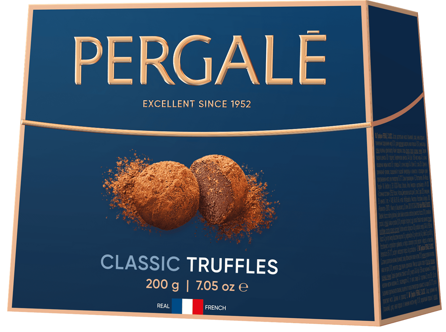 PERGALE CLASSIC TRUFFLES Chocolate Candies Box 200g 7.05oz