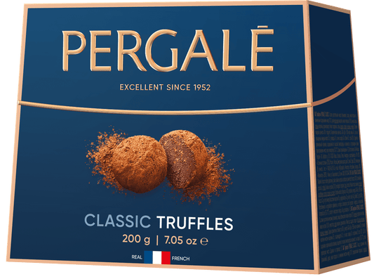 PERGALE CLASSIC TRUFFLES Chocolate Candies Box 200g 7.05oz