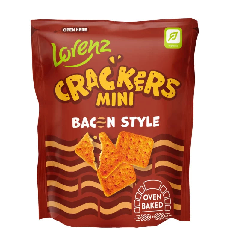 LORENZ Bacon Flavor Mini Crackers 100g